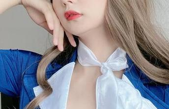 哎呀，51酱的蓝色制服合集：每张图片都好像在说，‘不只是穿着哦’