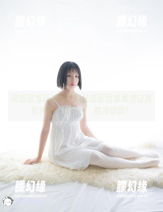没想到兔玩映画的黑丝搭配图集竟然让我有种想‘止不住’的冲动啊！