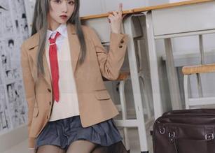 果咩酱化身体操女神，高清cos让人移不开眼