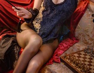 图库新鲜出品！干嘛？眼睛不长吗？快来看沧霁桔梗女神！
