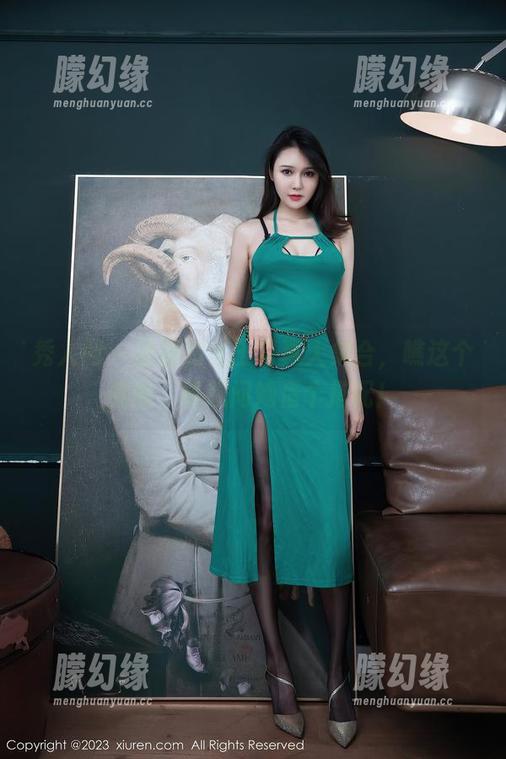秀人网 - 温妮的女王写真大集合，瞧这个侧脸，真想问她借个搭配！