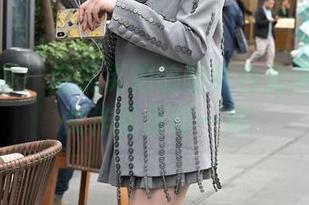 福利满满！魔镜街拍的咖啡色丝袜高跟美女作品值得一赏